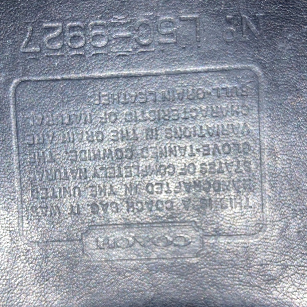 Coach Black Leather Crossbody Bag - Picture 4 of 8